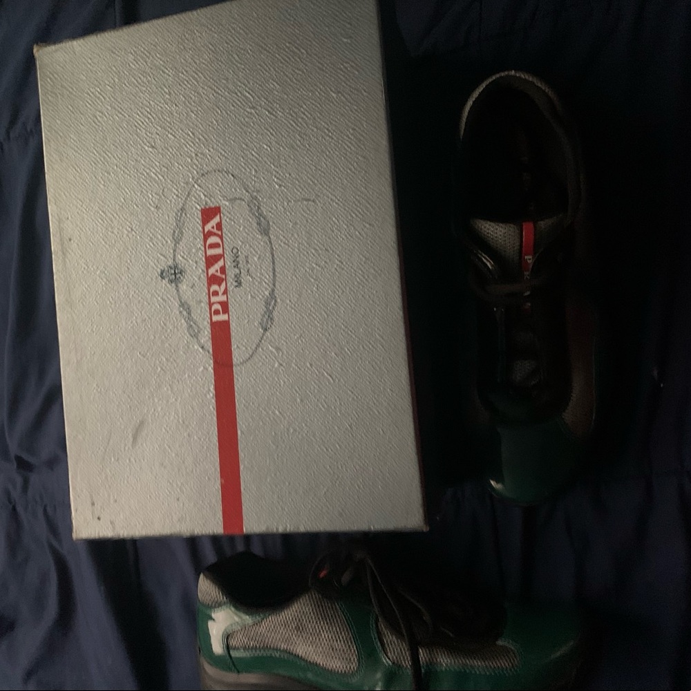 11.5 green Prada men shoe - Picture 3 of 6